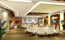 廣東核電荷風餐廳-大型包間設計