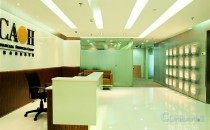 時富集團(tuán)深圳辦公室前廳區(qū)域