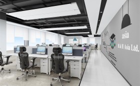 深圳松博信息咨詢公司辦公室設計