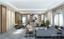 施羅德工控總經(jīng)理辦公室設計效果圖