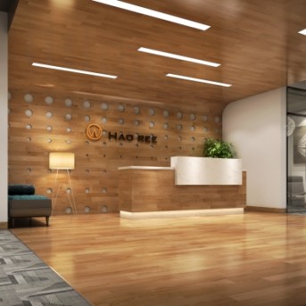 深圳HAO REE進(jìn)出口貿(mào)易公司辦公室設(shè)計(jì)