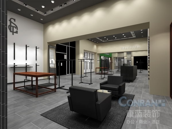 綾致時裝深圳專賣店設(shè)計