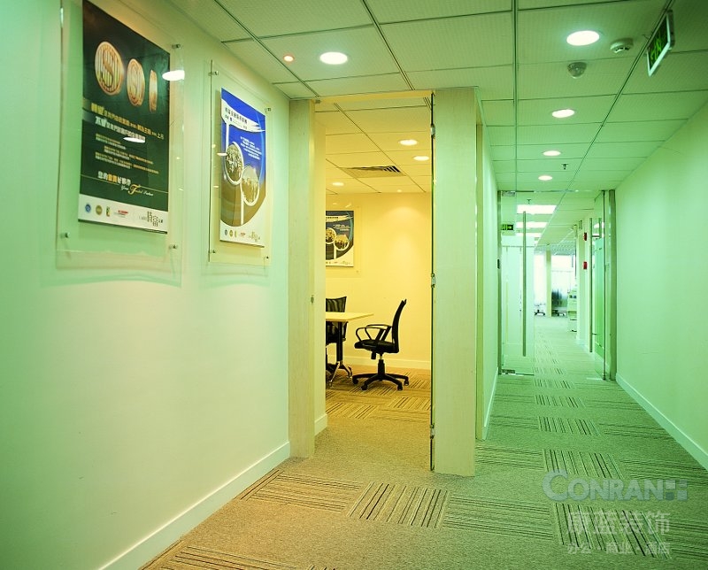 時富集團(tuán)辦公室過道裝修