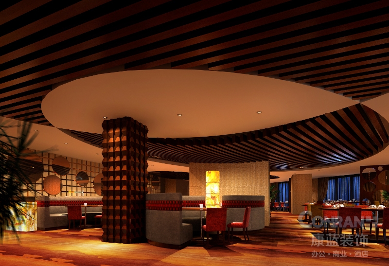 貴州皇冠大酒店西餐廳設(shè)計(jì)