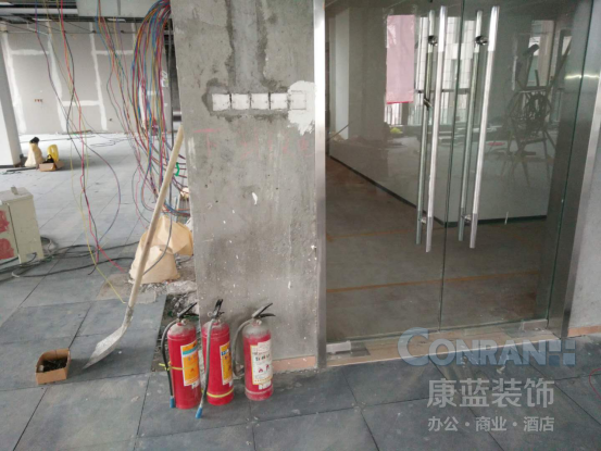 深圳建活貿(mào)易香港辦公室裝修現(xiàn)場(chǎng)