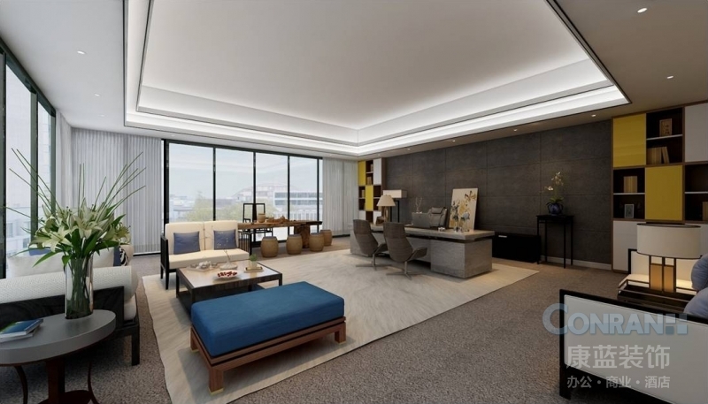 珠海遠(yuǎn)光軟件（總經(jīng)理辦公室設(shè)計效果圖）