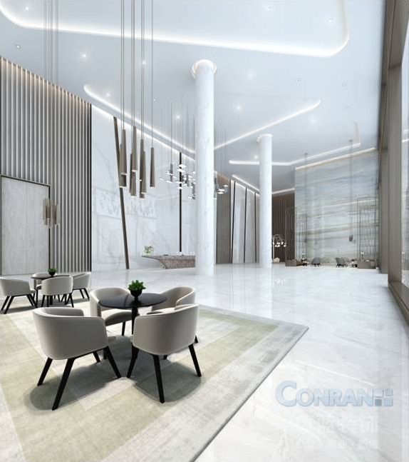 珠海遠(yuǎn)光軟件（大堂前廳設(shè)計效果圖）