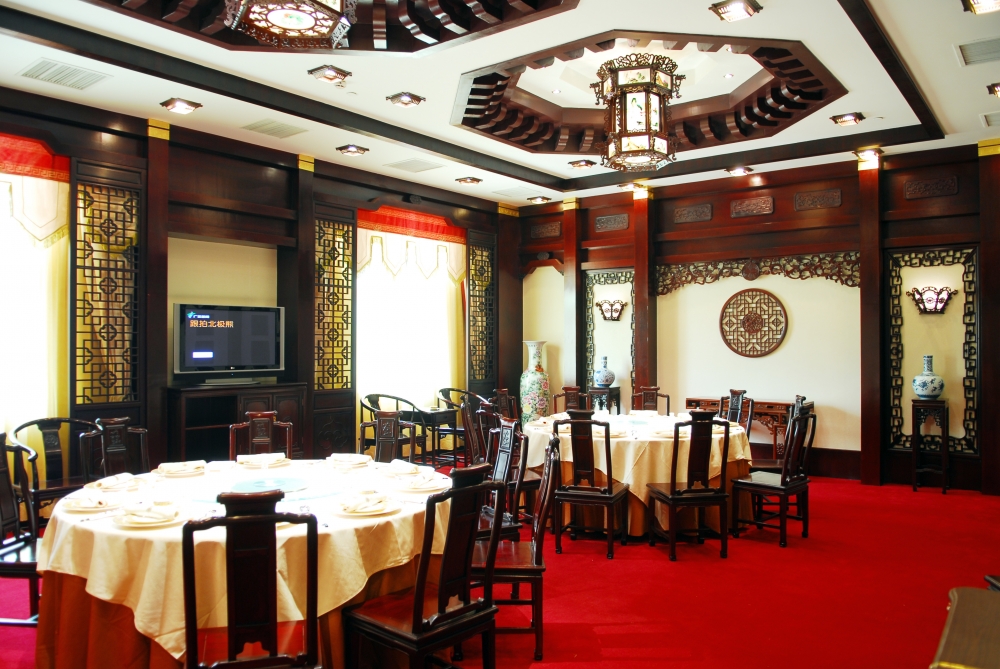 酒店中式包房裝修效果實景