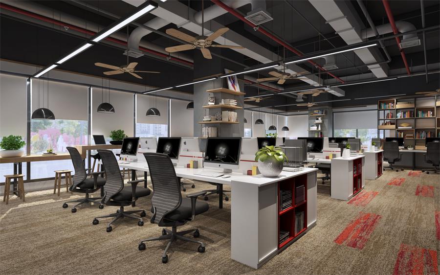 深圳敦鼎公司辦公室設(shè)計