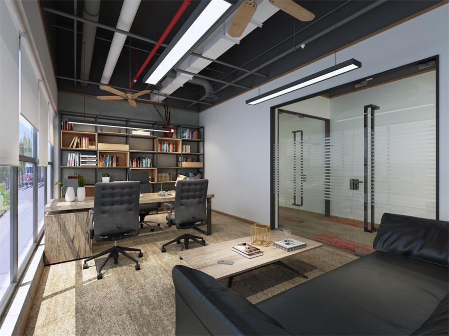 深圳敦鼎公司辦公室設(shè)計