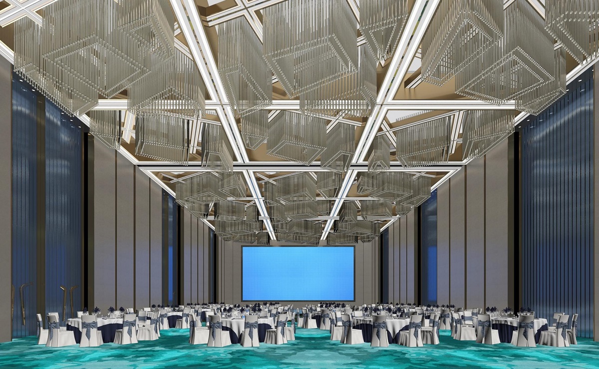 酒店宴會(huì)廳室內(nèi)設(shè)計(jì)