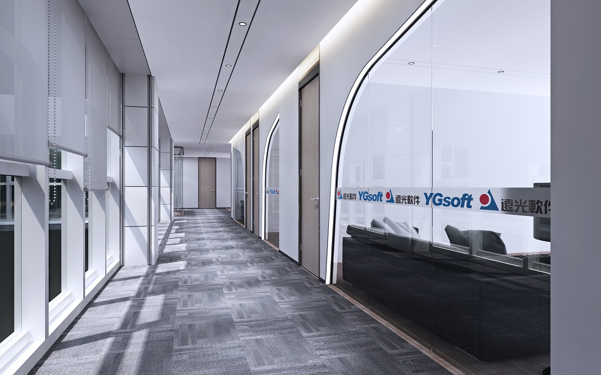 珠海遠(yuǎn)光軟件辦公室設(shè)計裝修