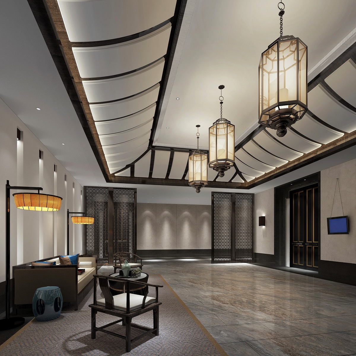 會(huì)議區(qū)走道