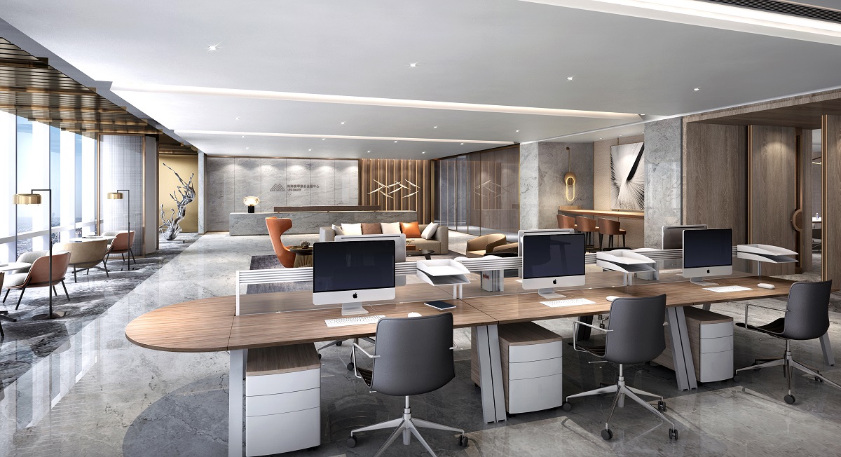 金融中心辦公區(qū)域設計