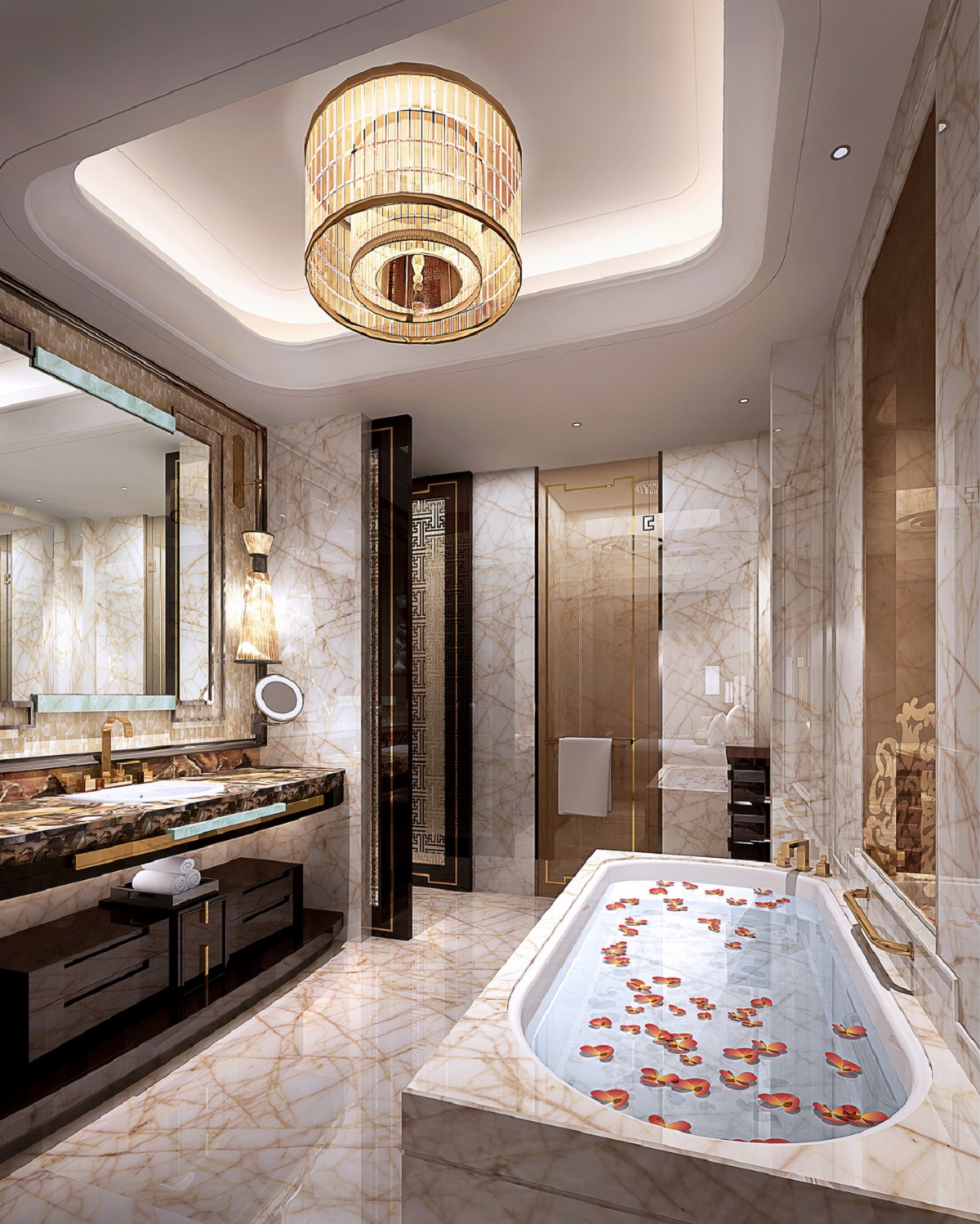 標間衛(wèi)生間設計效果