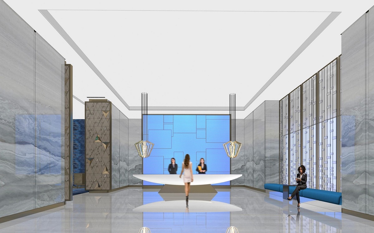 酒店大堂服務(wù)臺(tái)