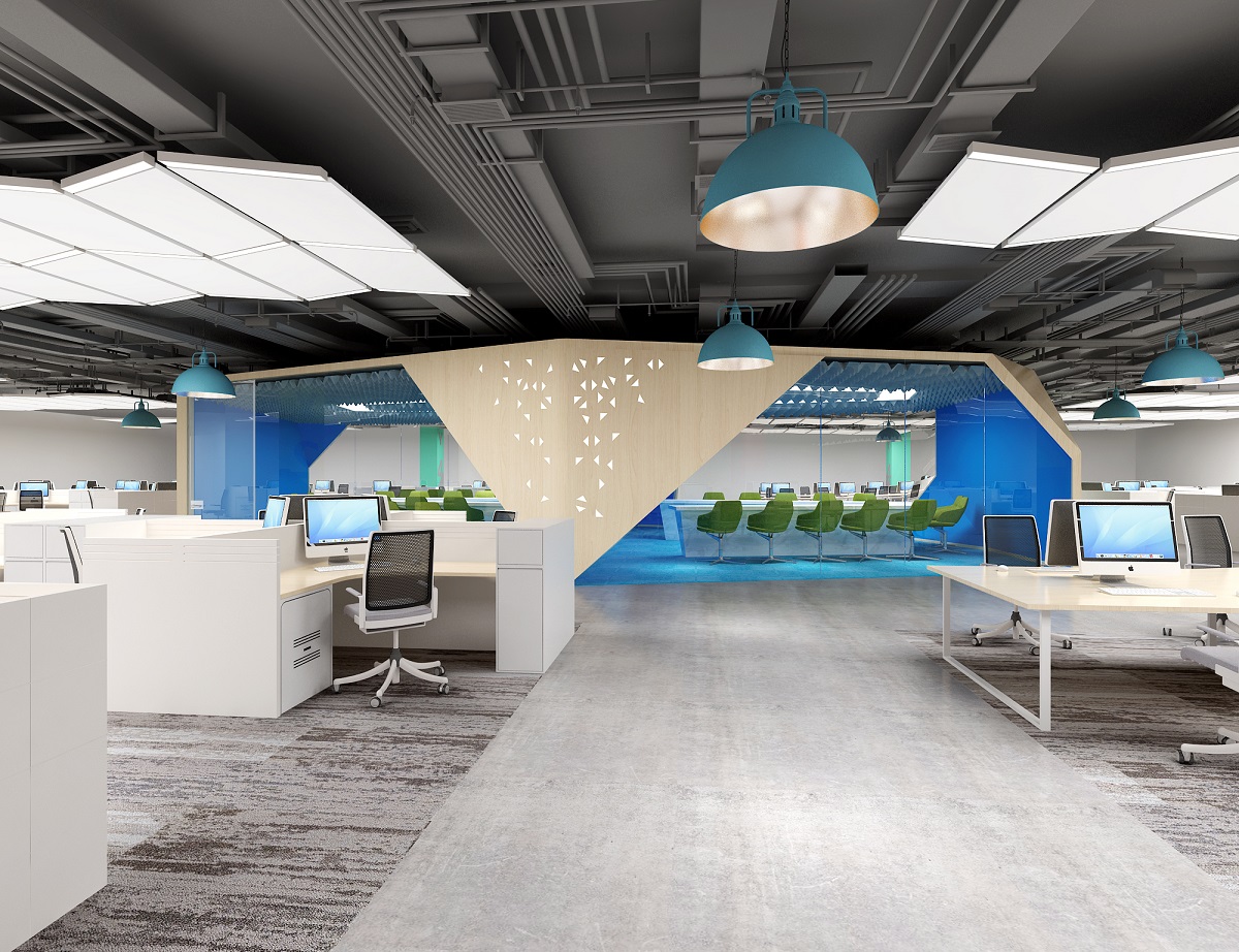 珠海遠(yuǎn)光軟件辦公室設(shè)計裝修