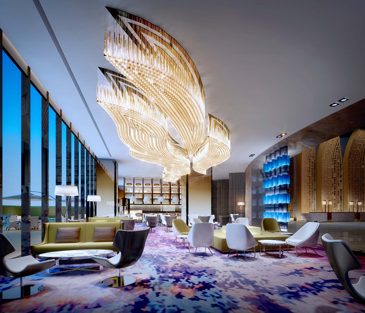 酒店大堂設(shè)計(jì)效果圖