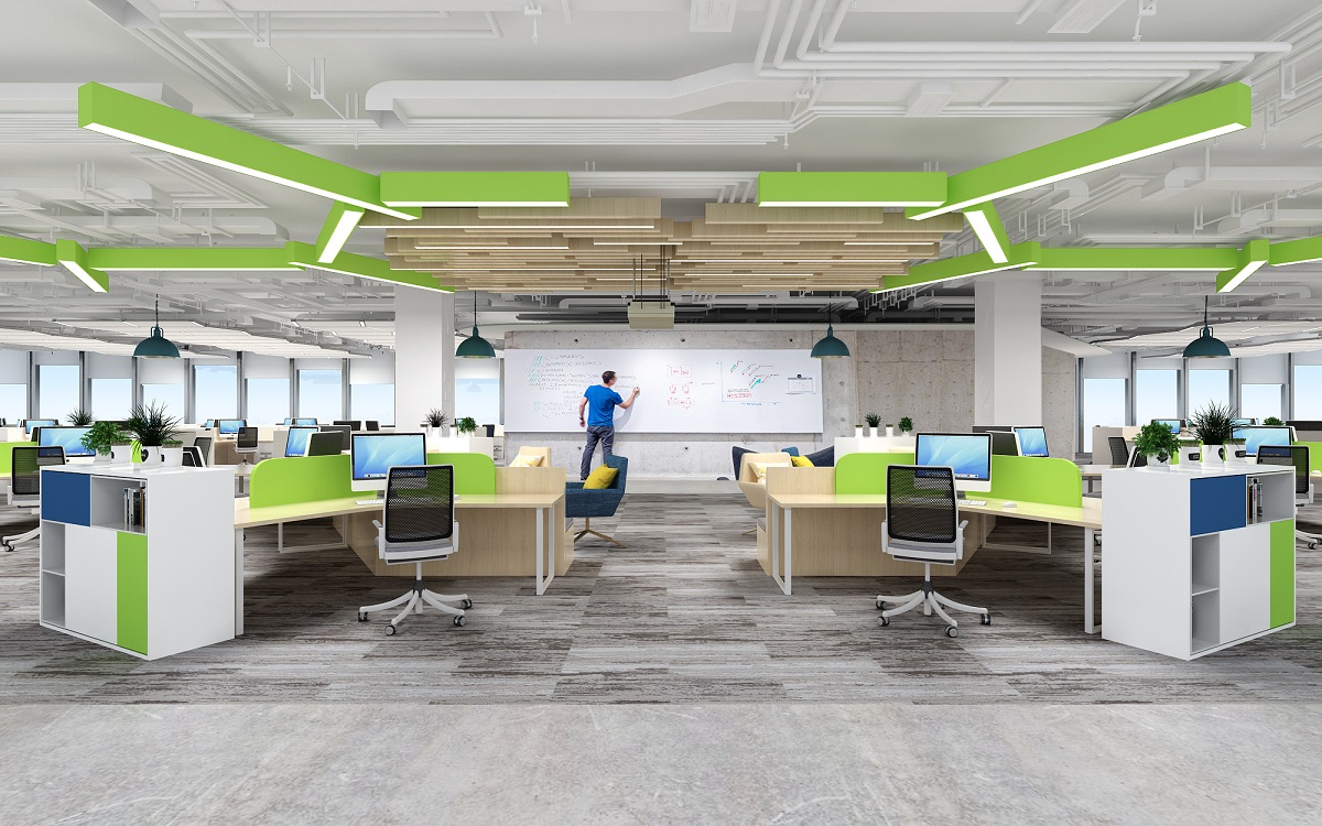 珠海遠(yuǎn)光軟件辦公室設(shè)計裝修