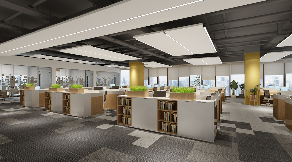 開(kāi)放式辦公區(qū)設(shè)計(jì)