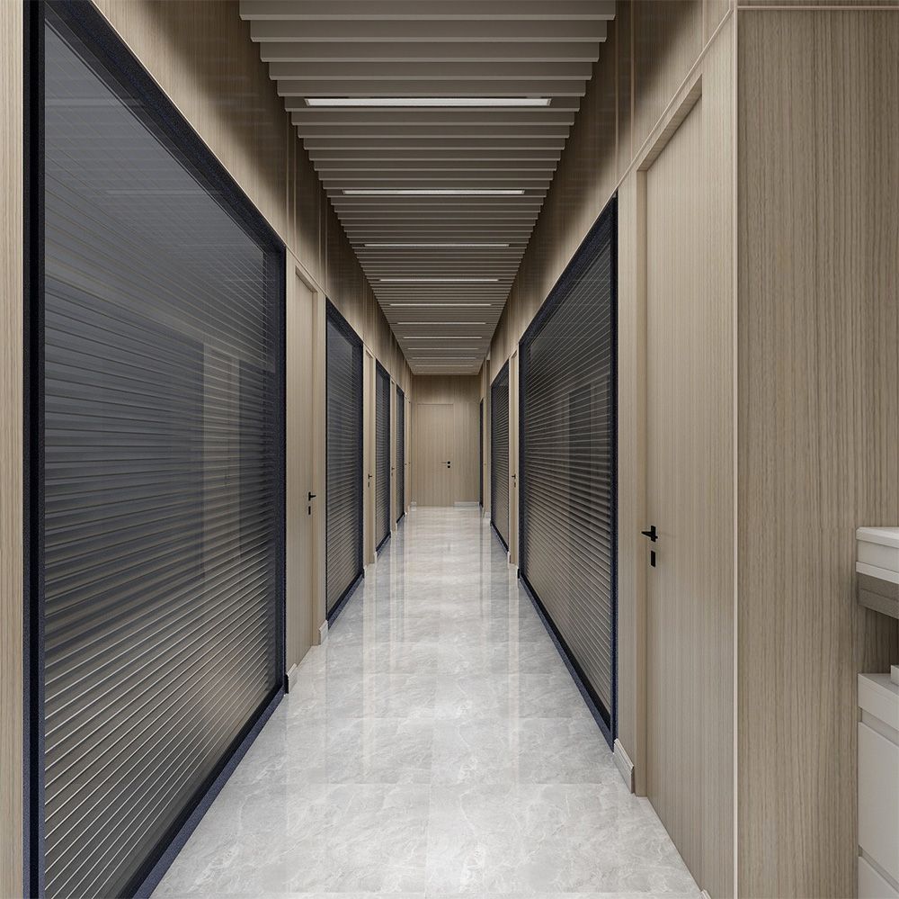 建安集團(tuán)深汕公司辦公室過道