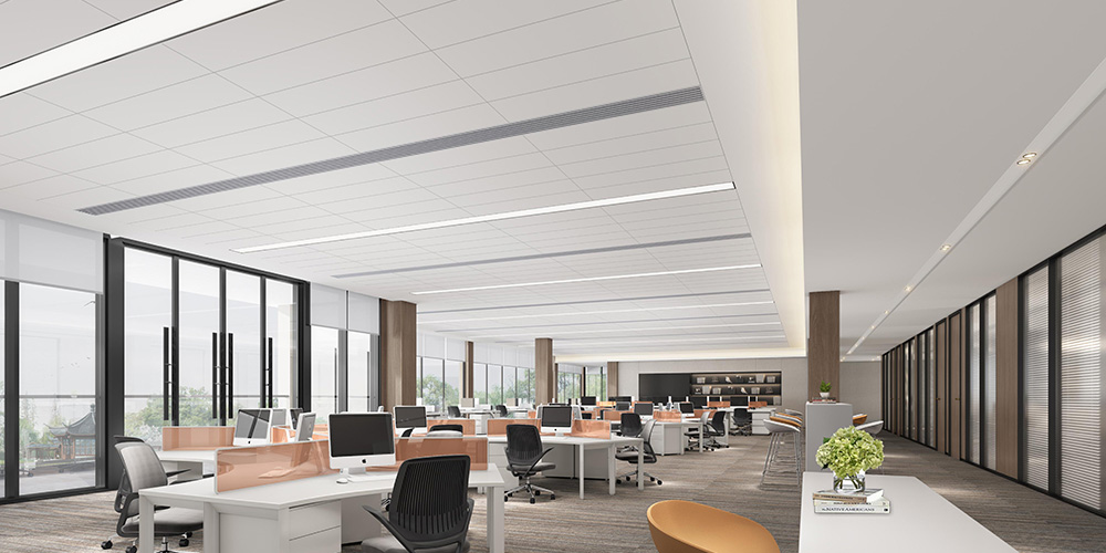 杭州鯨靈科技總部-開放式辦公區(qū)