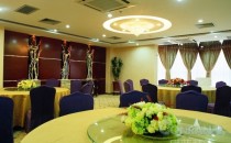 荷風(fēng)餐廳宴會廳裝修實景