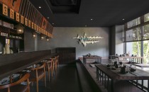 餐廳二層與吧臺(tái)