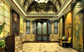 1100平米新中式餐廳設計