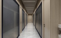 建安集團(tuán)深汕公司辦公室過道